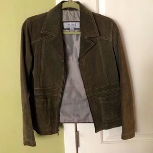 Leather green Wilson's jacket